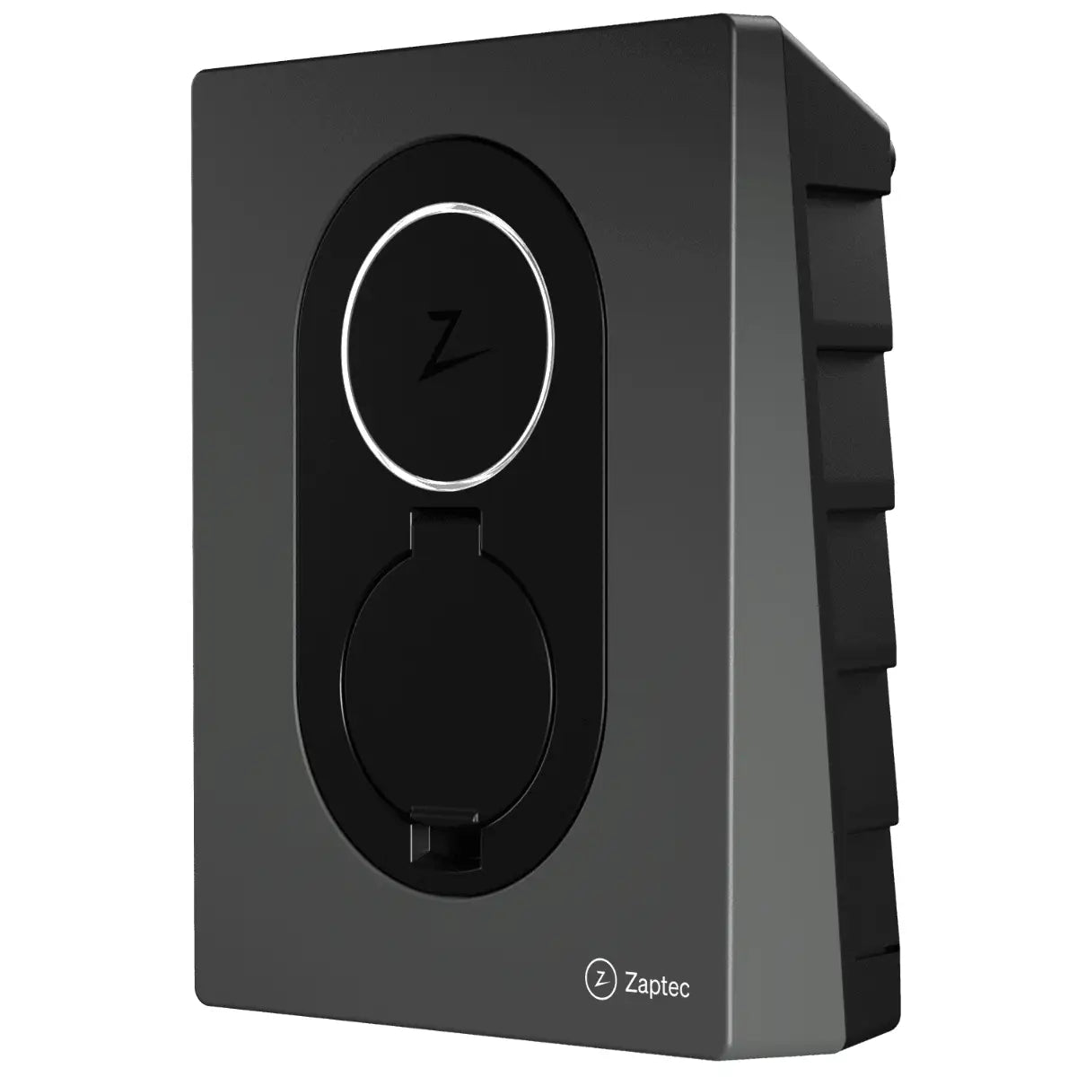 Zaptec Go EV Charger - Compact Smart Home Charging Station, Side View