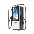 Hydra Apollo Max 43 inch advertising screen DC rapid charger front view