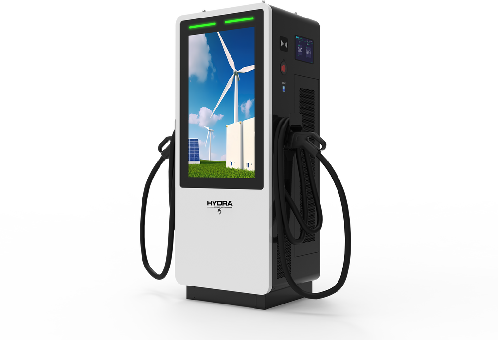 Hydra Apollo Max DC rapid charger with 43 inch display