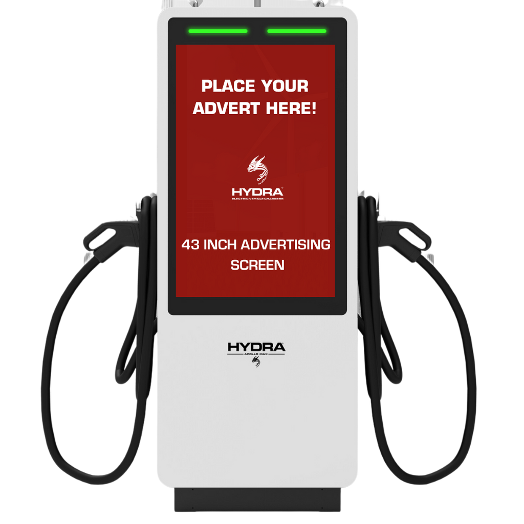 Hydra Apollo Max advertising screen for on-site revenue generation