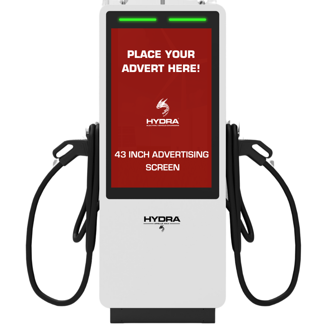 Hydra Apollo Max advertising screen for on-site revenue generation