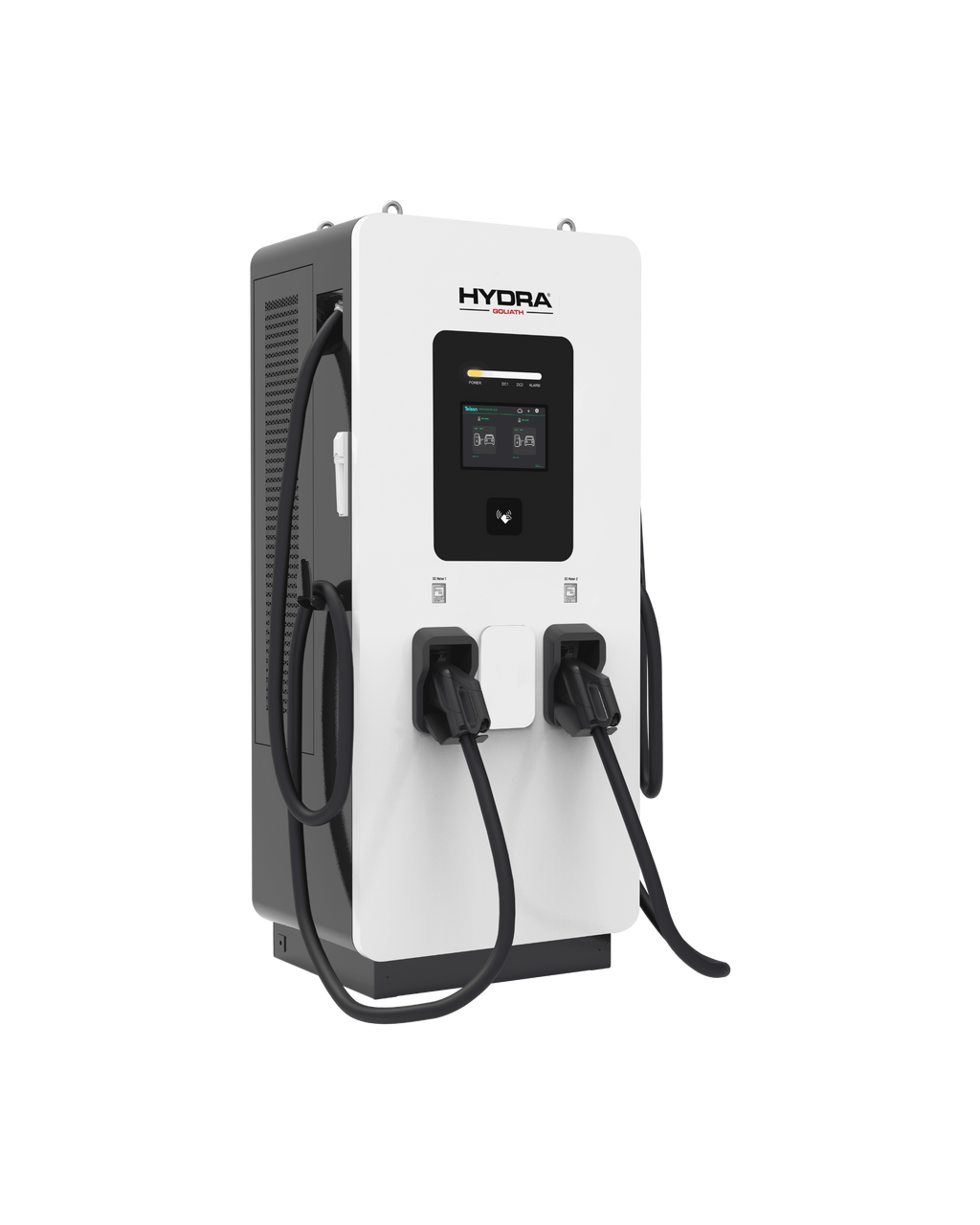 Hydra Goliath triple CCS2 DC rapid EV charging station up to 300kW