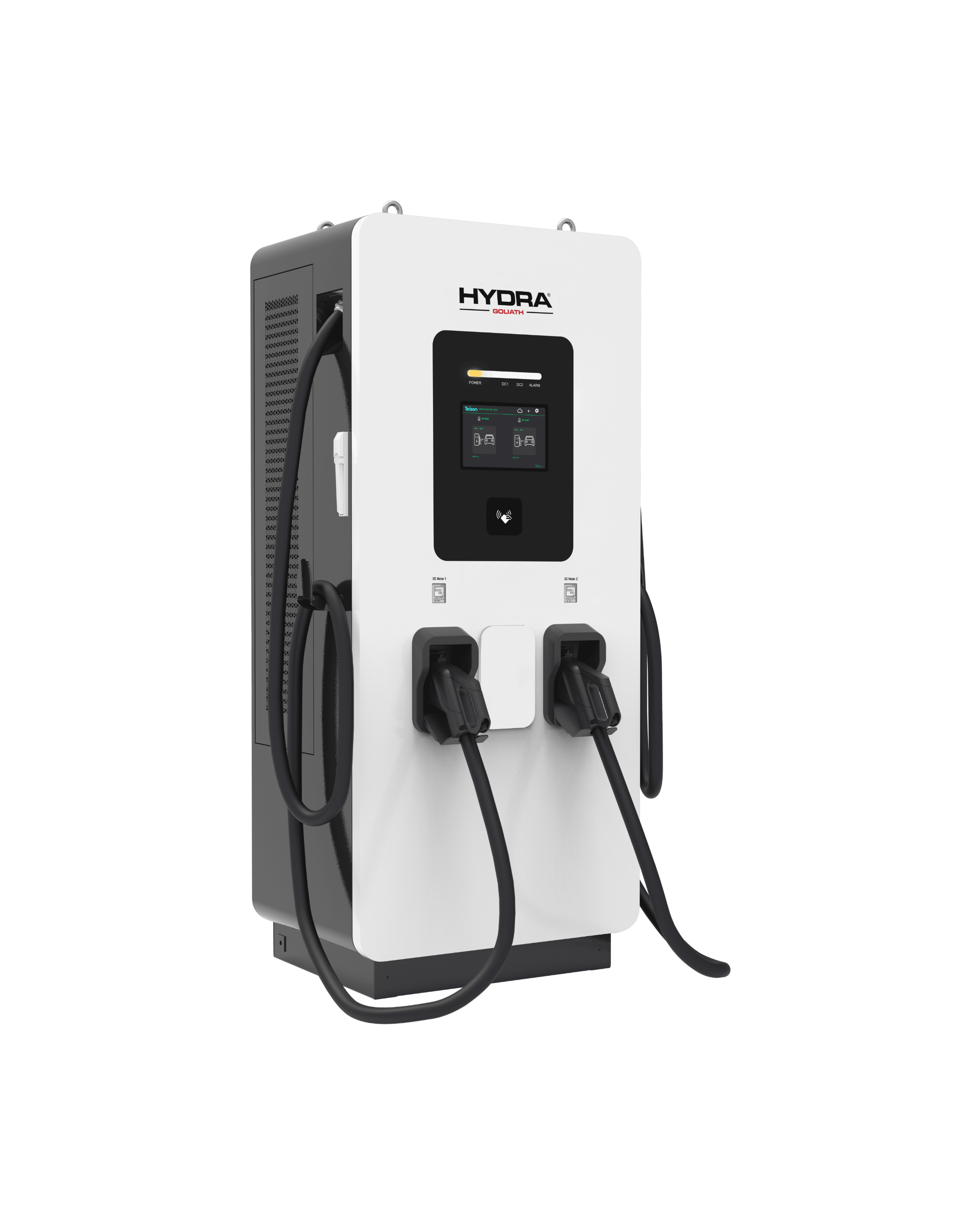 Hydra Goliath triple CCS2 DC rapid EV charging station up to 300kW