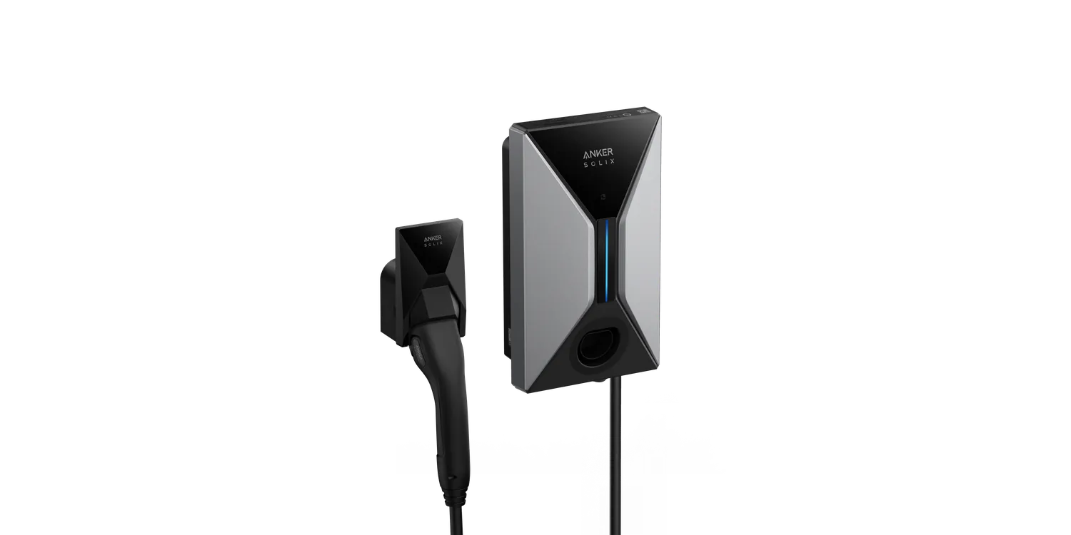 Anker SOLIX EV Charger with Detached Charging Cable and Connector - Buy Home Charging Point Online