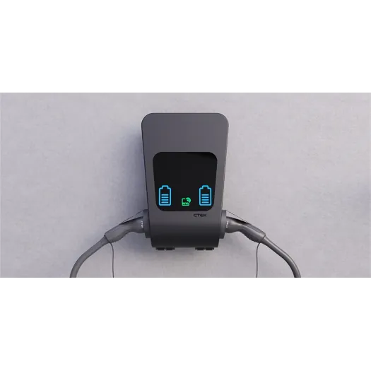 CTEK Chargestorm Connected Dual Socket EV Charger Mounted on Wall - Buy Home Charging Point Online