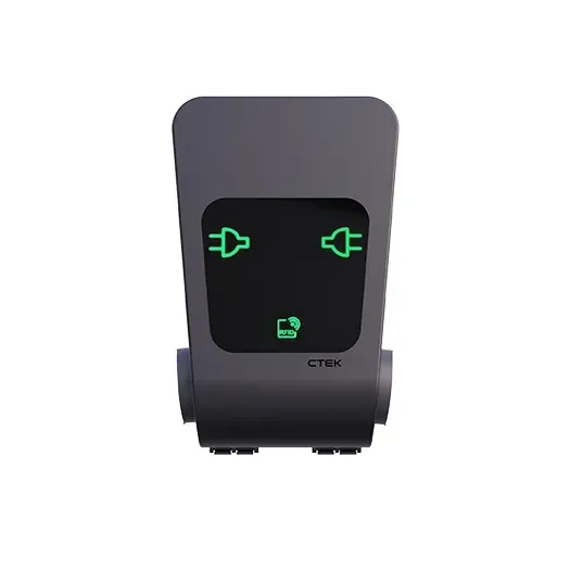CTEK Chargestorm Connected Dual Socket EV Charger - Front View, Buy Home Charging Point Online
