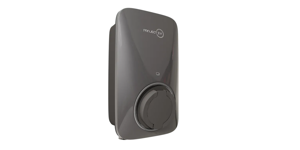 Project EV Apex Grey EV Charger - Untethered Right View, Buy Home Charging Station Online