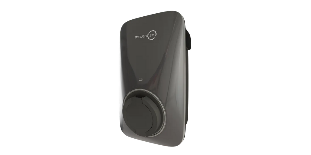 Project EV Apex Grey EV Charger - Side Angle View, Buy Home Charging Station Online