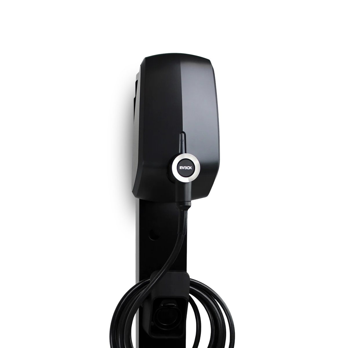 Loady matt black mounting pole for EVBox Elvi - view 3