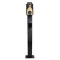 Loady matt black mounting pole for Raedian NORA
