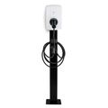 Loady matt black mounting pole for Alfen Single S-line