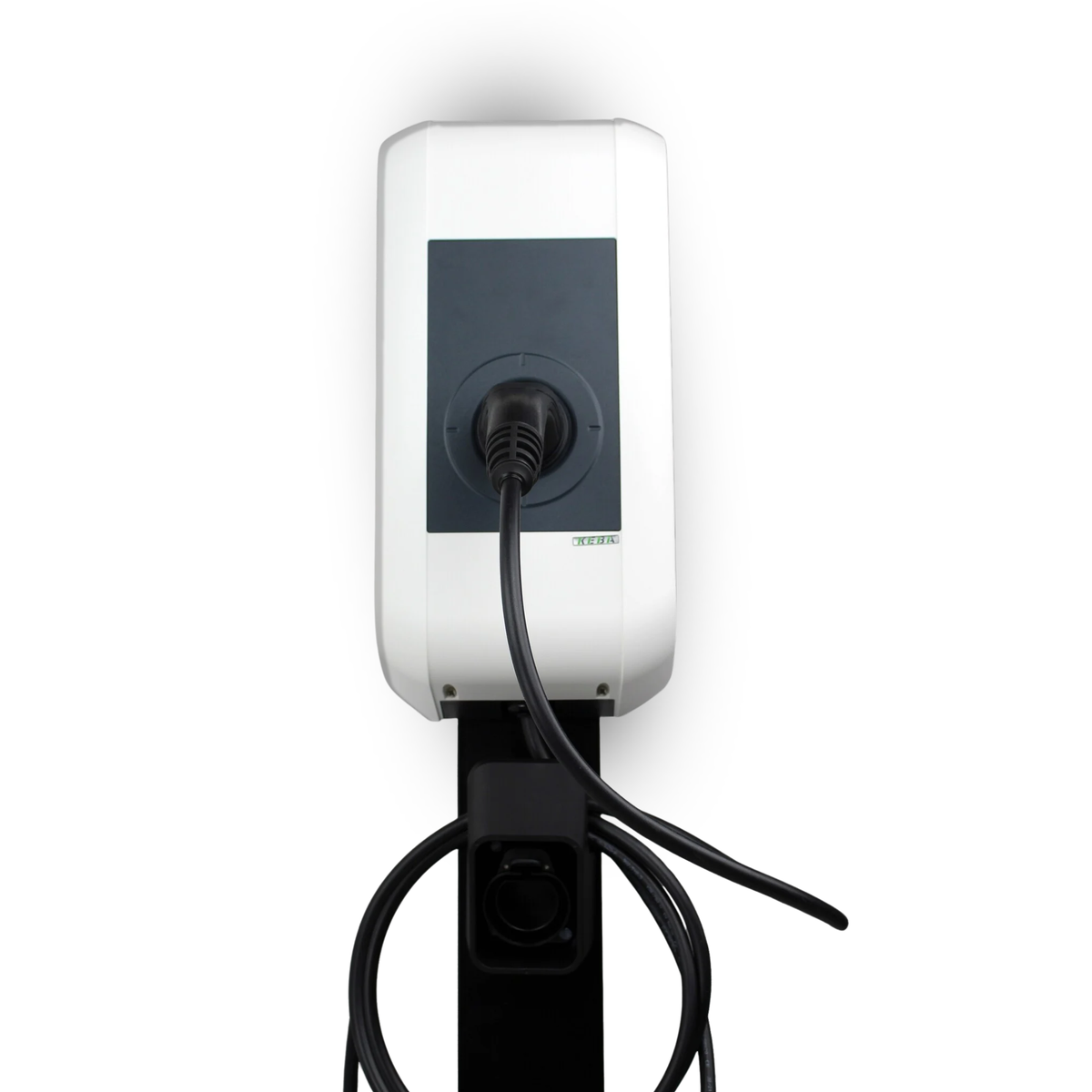 Loady matt black mounting pole for KEBA P30 - view 3