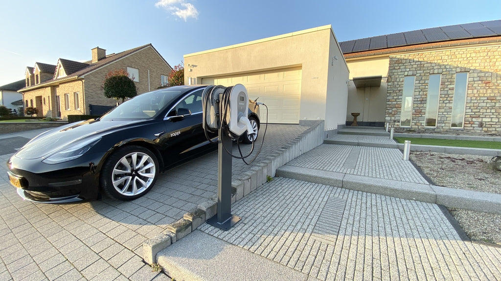 Myenergi anthracite steel mounting pole for zappi - view 8