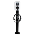 Loady matt black mounting pole for Alfen Pro-line & Plus