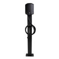 Loady matt black mounting pole for ABL eMH1