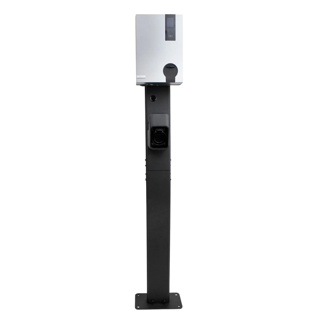 Loady matt black mounting pole for Raedian
