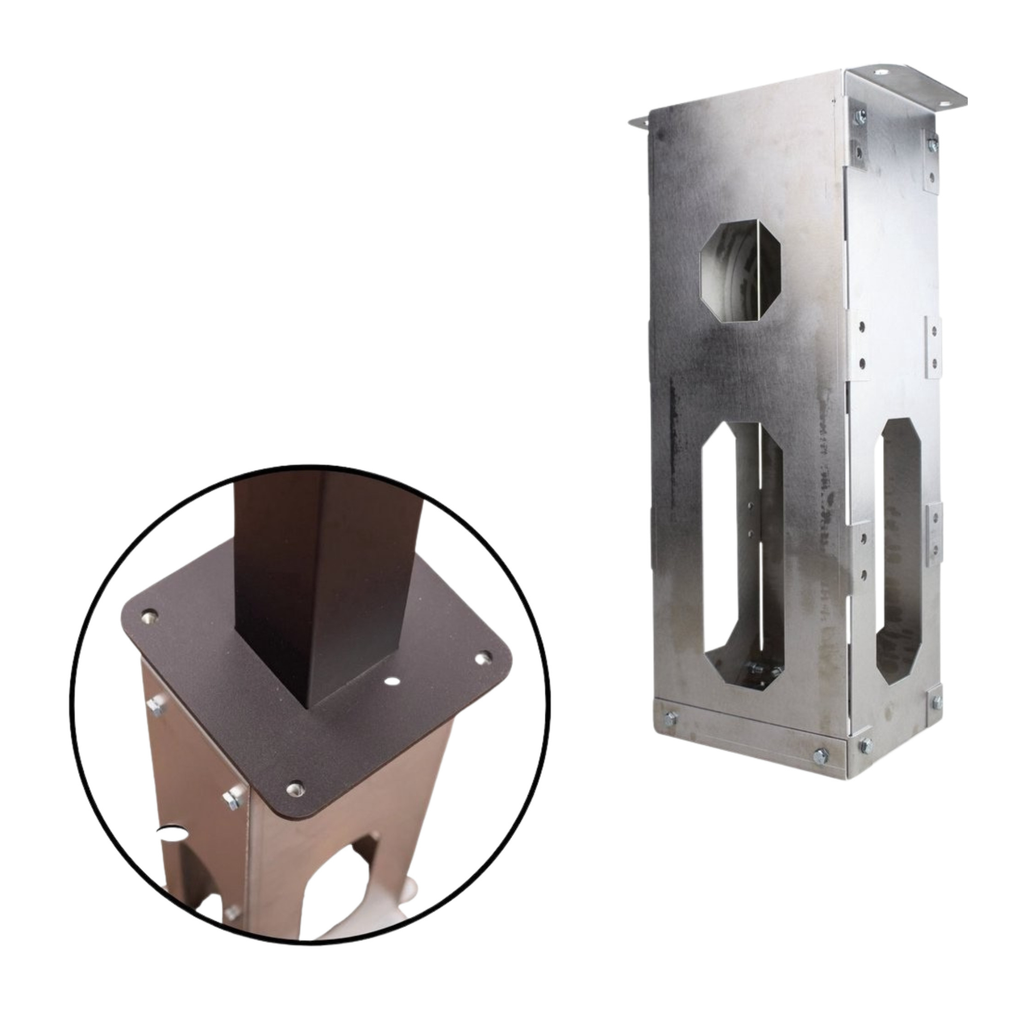 Loady matt black mounting pole for Zaptec Pro - view 9
