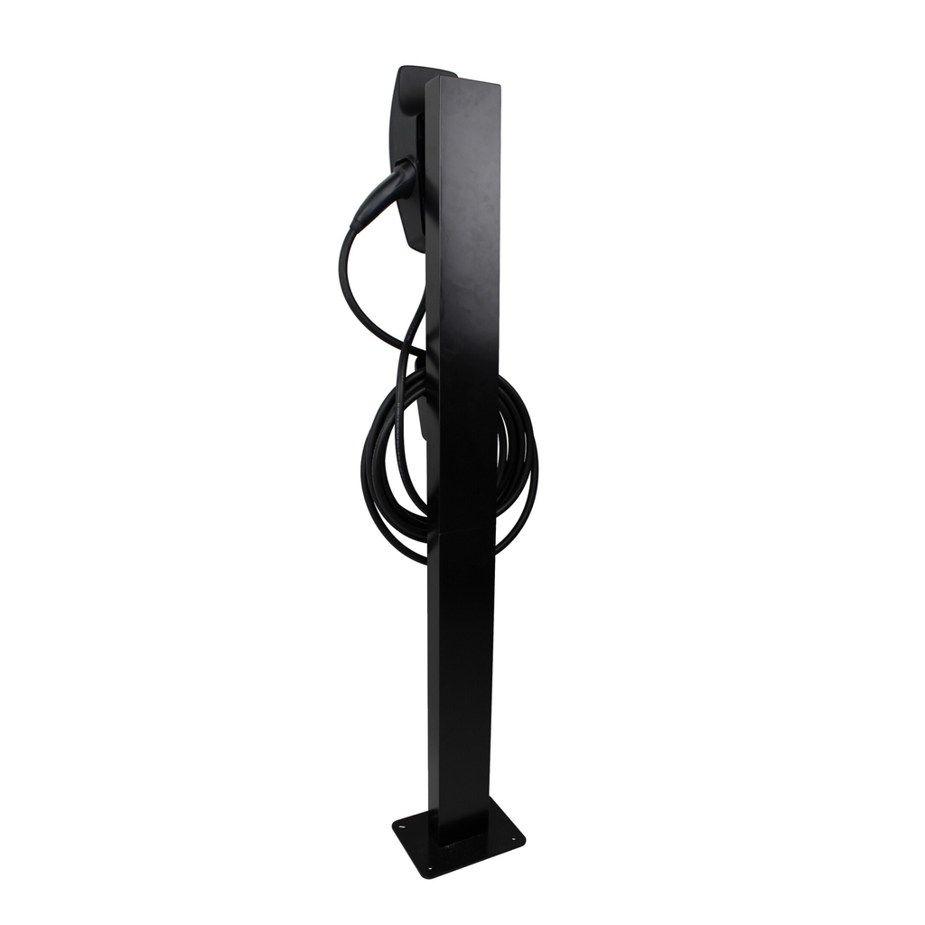 Loady matt black mounting pole for Tesla Wall Connector Gen 3 - view 8