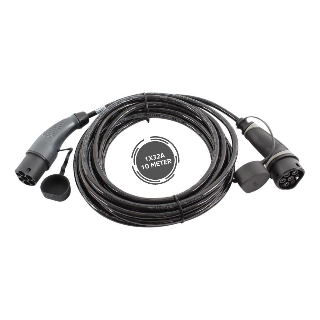 Ratio Basic Line Type 2 to Type 2 EV charging cable 7.4kW - 10m