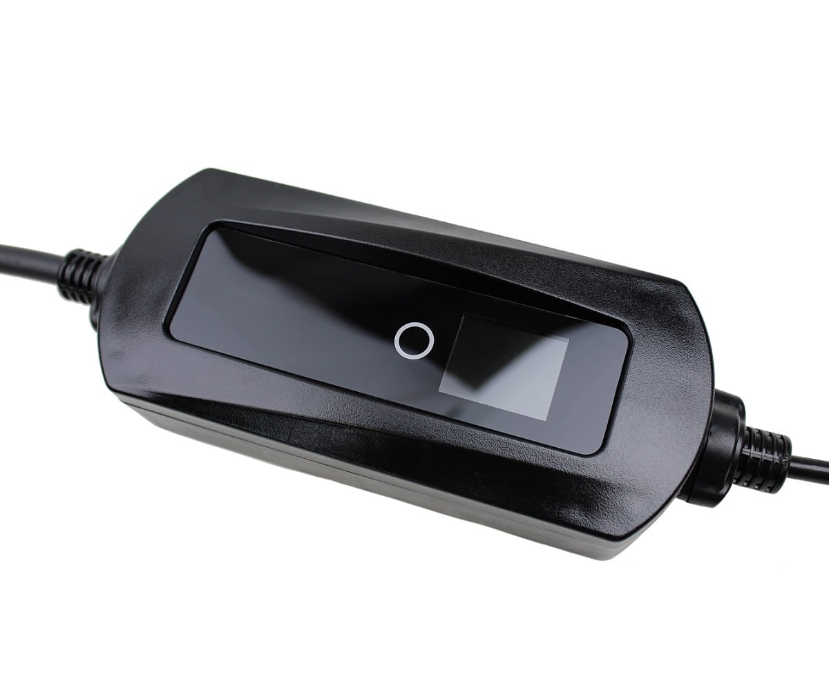 ChargeXpert portable EV charger with Type 2 plug and Australian AS 3112 plug - view 3