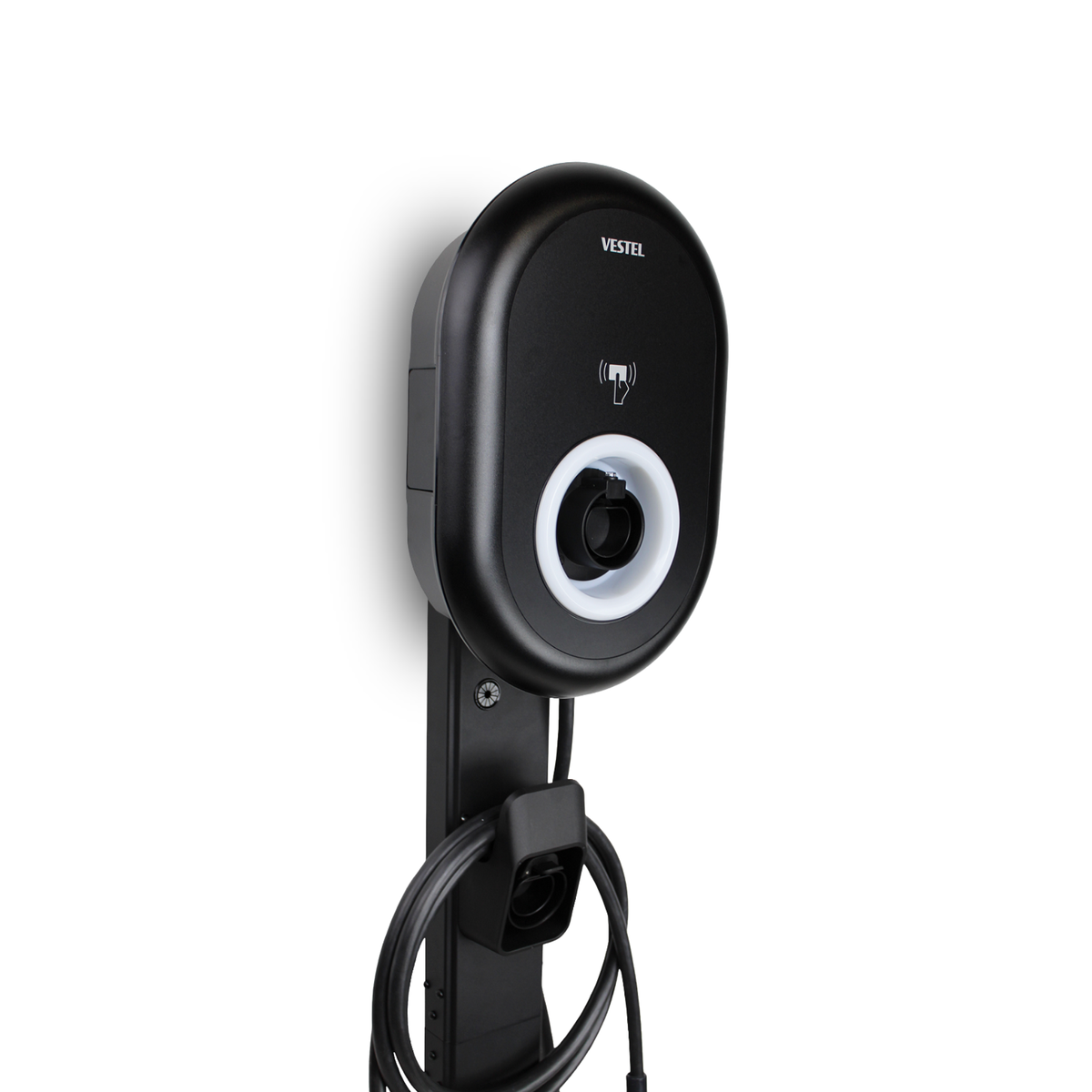 Loady matt black mounting pole for Vestel - view 3