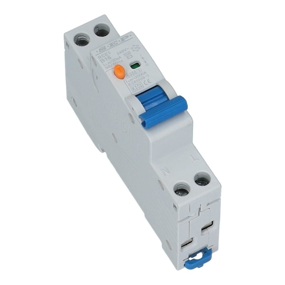 SEP single-phase 16A RCBO - view 2