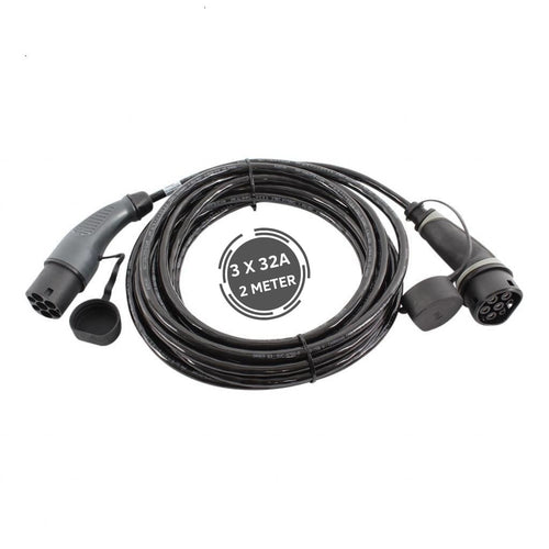 Ratio Basic Line Type 2 to Type 2 EV charging cable 22kW