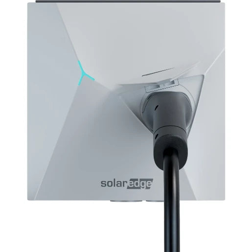 SolarEdge ONE EV Charger Pro 22kW with Type 2 socket in white