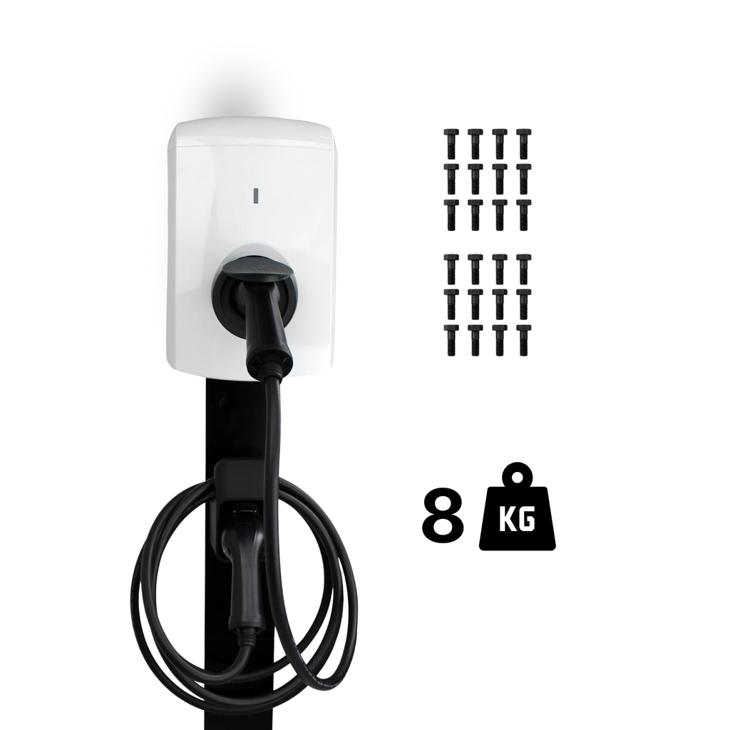 Loady matt black mounting pole for Alfen Single S-line - view 6