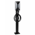 Loady matt black mounting pole for Anker SOLIX V1