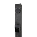 Loady Pillar 22kW EV charger with two Type 2 sockets on anthracite pillar - buy dual charge point EV charger