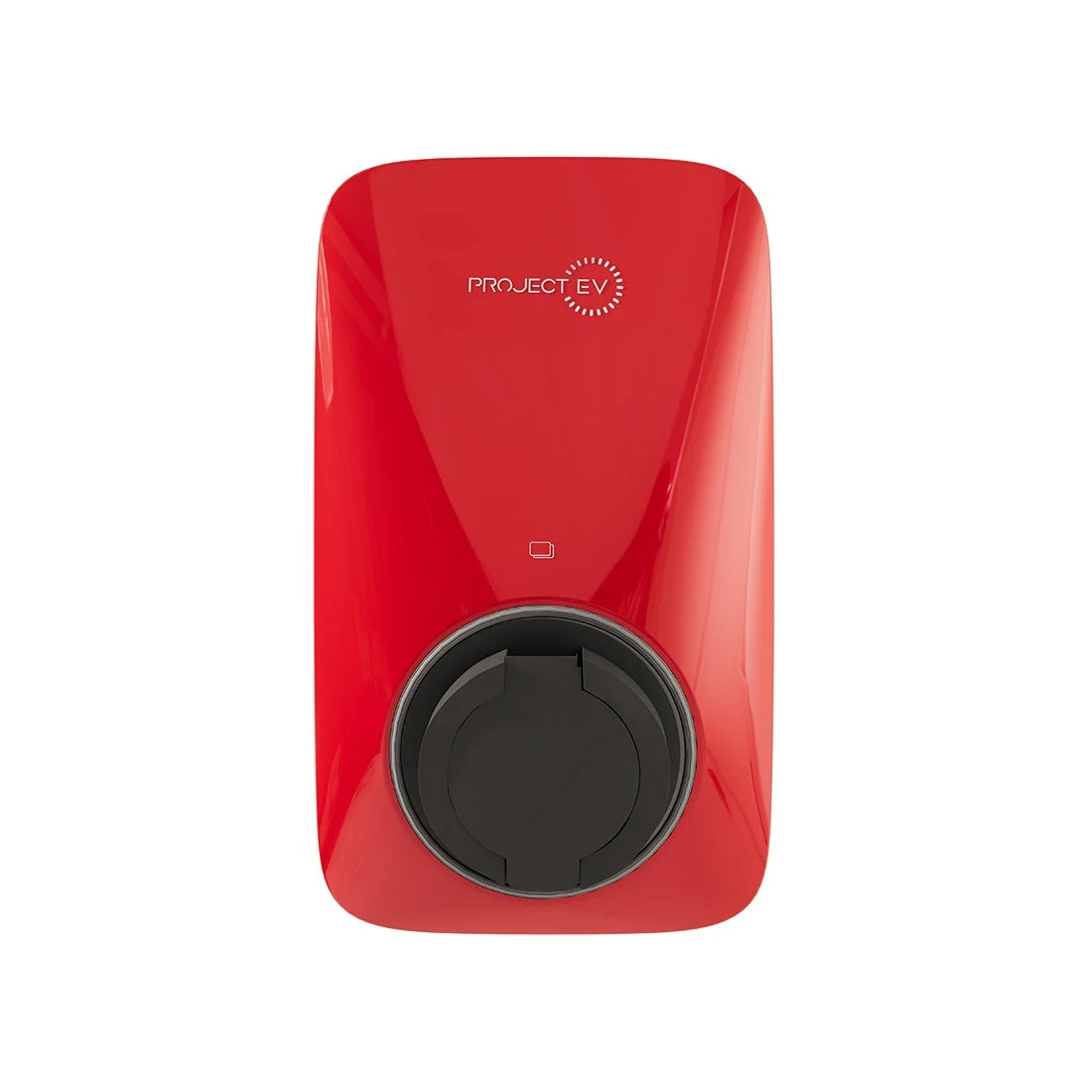 Project EV Apex Steel Replacement Front Cover - Cherry Red (RAL 3024), Buy EV Charger Parts Online