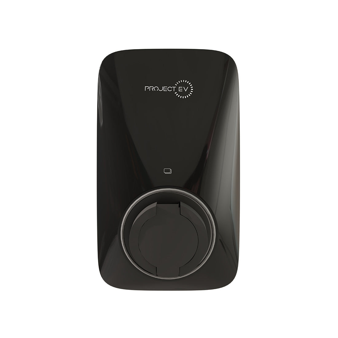 Project EV Apex Steel Replacement Front Cover - Black Obsidian (RAL 7021), Buy EV Charger Parts Online