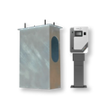 Project EV GM40KW Ground Mount Stand for 40kW DC Fast EV Chargers - Buy Online