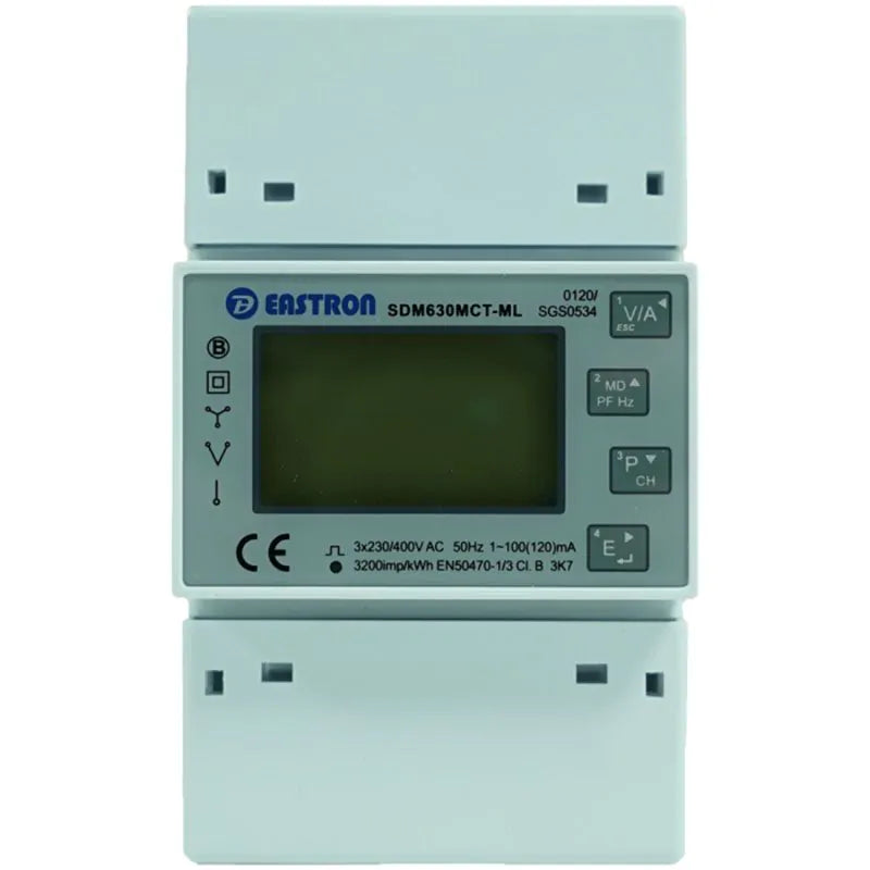 Project EV TPN 100AE Smart Meter - Front View, Buy Energy Monitoring Device Online