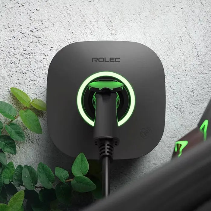 Rolec EVO smart EV charger connectivity and app features