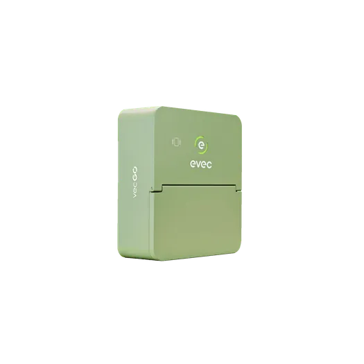 Evec VecGO 7.4kW Socketed EV Charger in Sage Green - Buy Home Charging Point Online