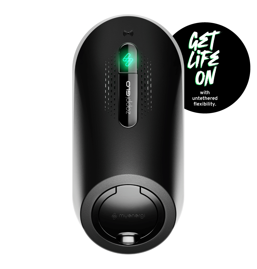 Myenergi Zappi GLO EV-Ladestation | 7.4kW Solar-Wallbox | Beleuchtet