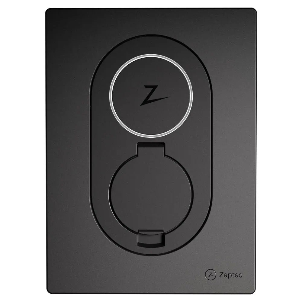 Zaptec Go EV Charger Front View - Compact Smart Home Charging Station