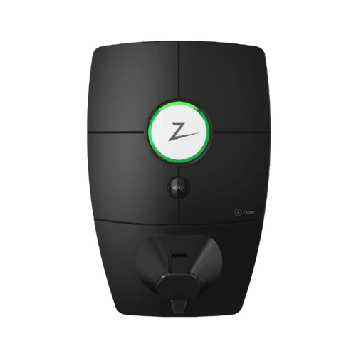 Zaptec Pro 22kW EV charger front view product photo - buy V2G bi-directional Type 2 home charging station